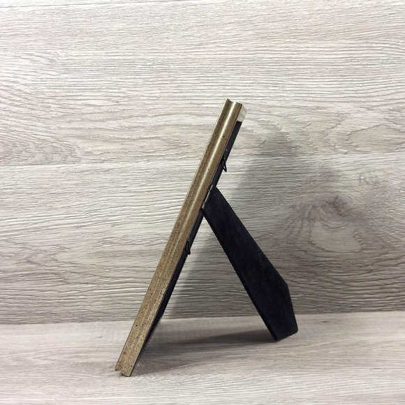 Photo Frame Ornate Bronze Wooden Table Top Wall Mount Picture Display Home Décor - Picture 15 of 16